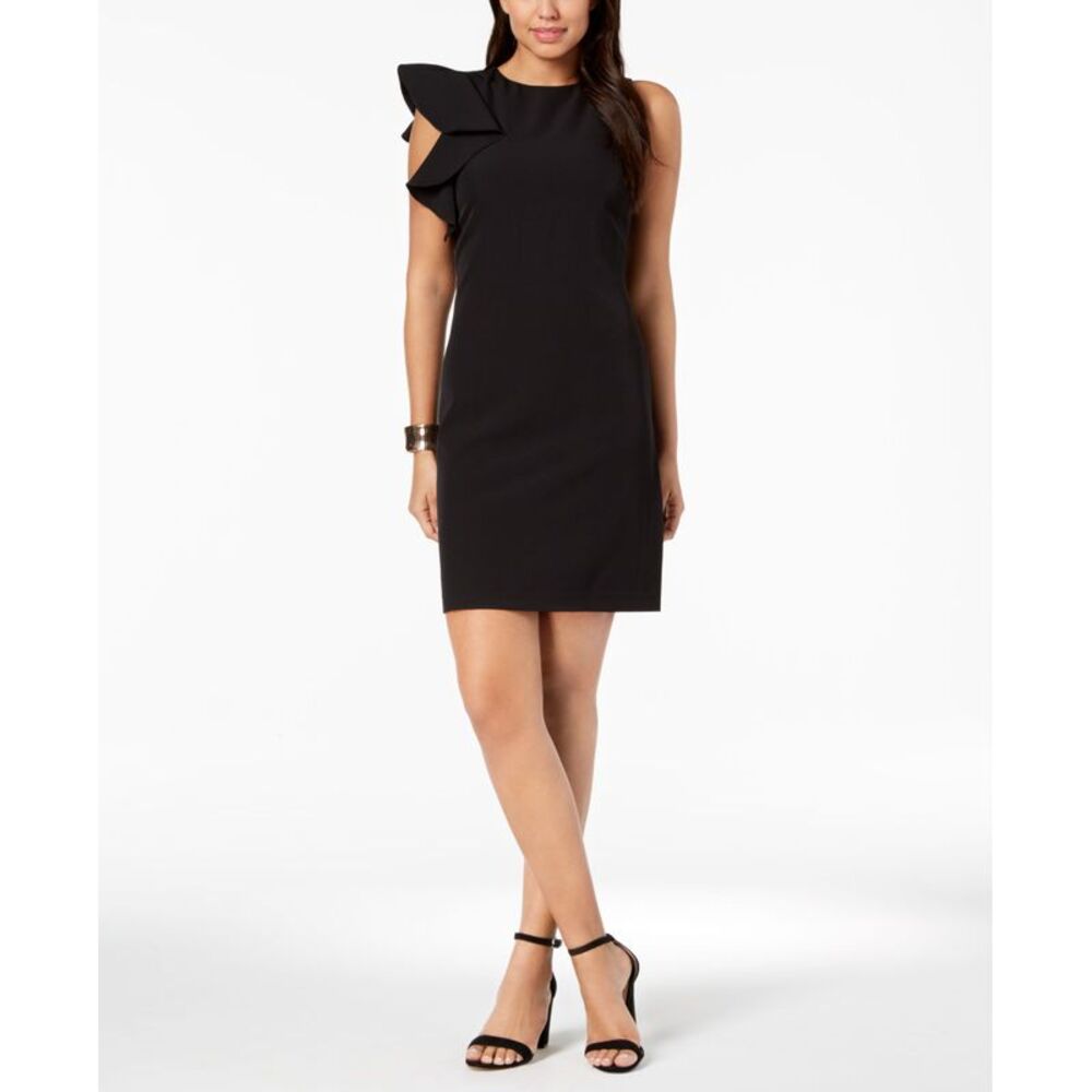 Julia Jordan Ruffled Sheath Dress